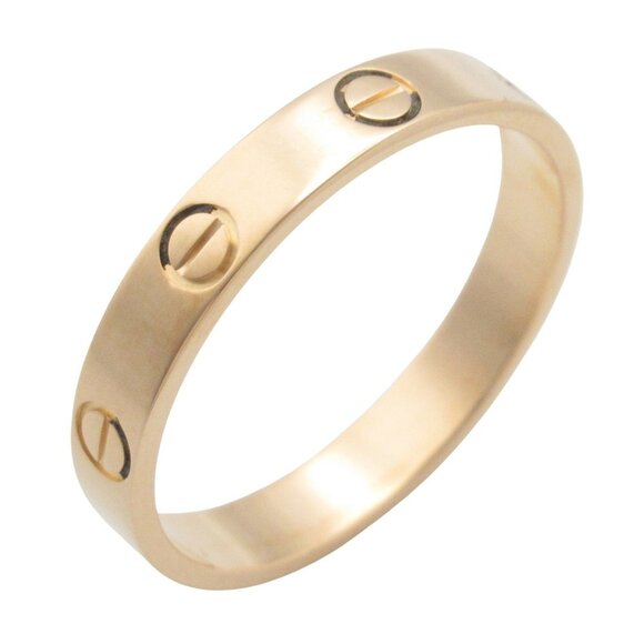 CARTIER 18k Rose Gold Love Ring - Picture 1 of 6